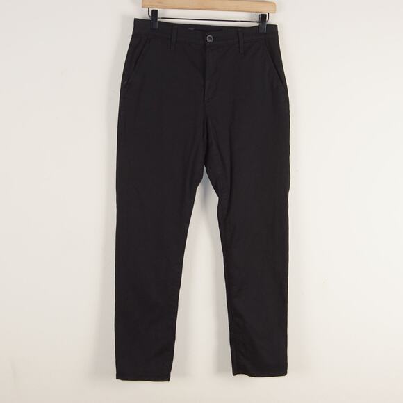 Adriano Goldschmied Caden Super Black Tailored Trousers Pants Womens Sz 27 - Picture 1 of 12